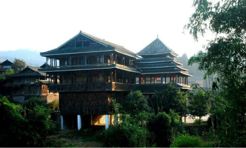 眾程旅遊 · 柳州奇石館,工博館,丹洲古鎮,三江大侗寨,《坐妹》實景